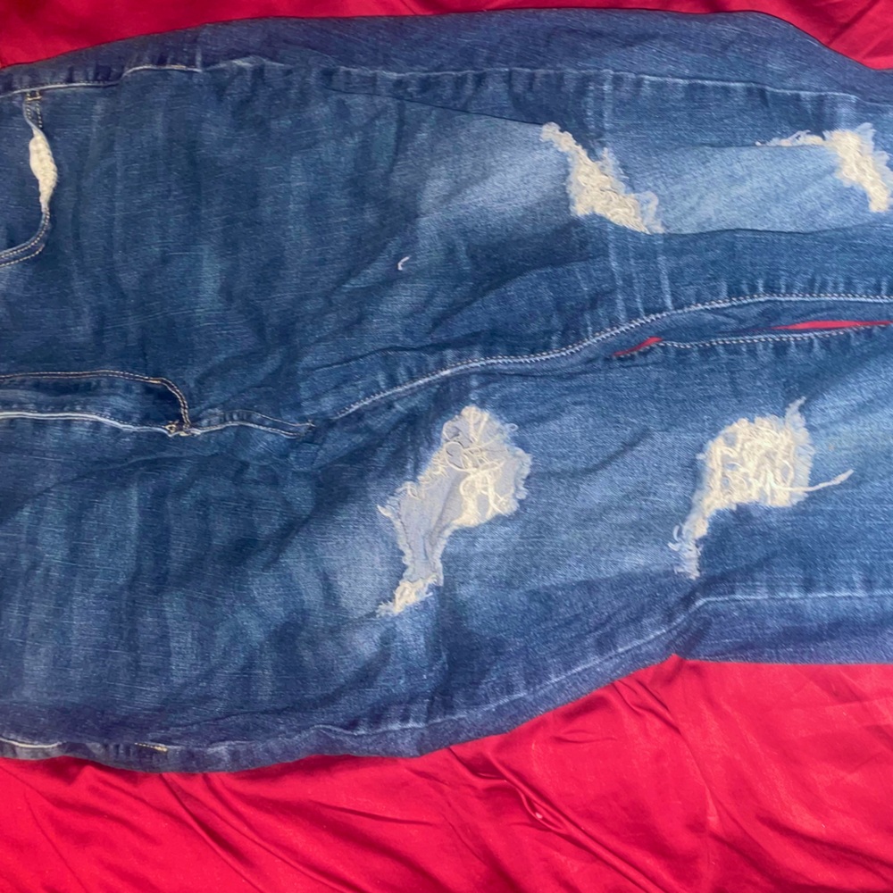 Ripped Rue+ jeans